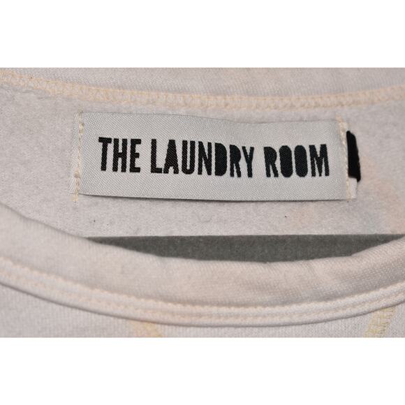 THE LAUNDRY ROOM NEW $68  Black Tie-Dye Raglan Sleeve Sweatshirt Small‎ - Picture 3 of 3